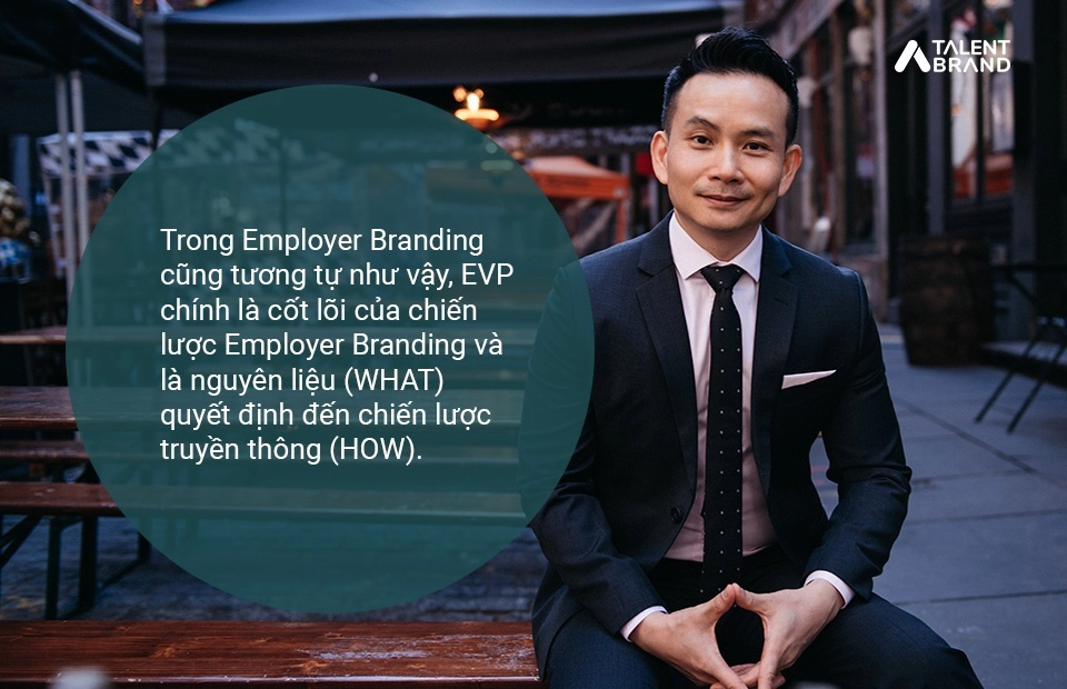 EVP chính là cốt lõi của chiến lược Employer Branding